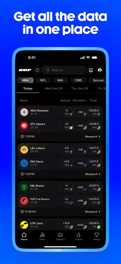HOF: Make Smarter Sports Picks