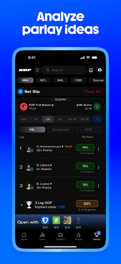 HOF: Make Smarter Sports Picks