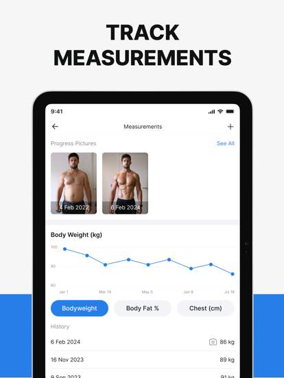Hevy - Workout Tracker Gym Log