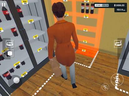 Supermarket Simulator Games 3D