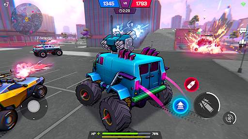 Battle Cars: Nitro PvP Shooter