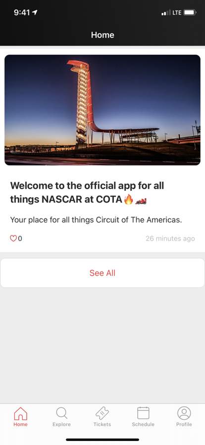 NASCAR at COTA