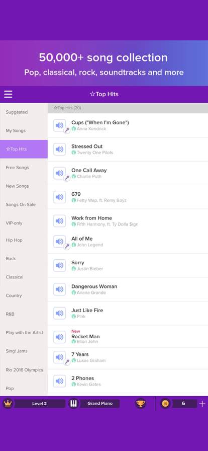 Magic Piano: game by Smule