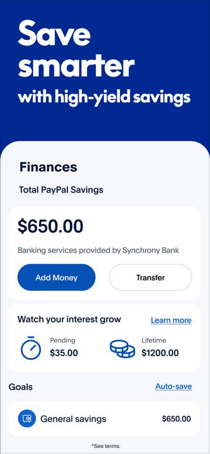 PayPal - Pay, Send, Save