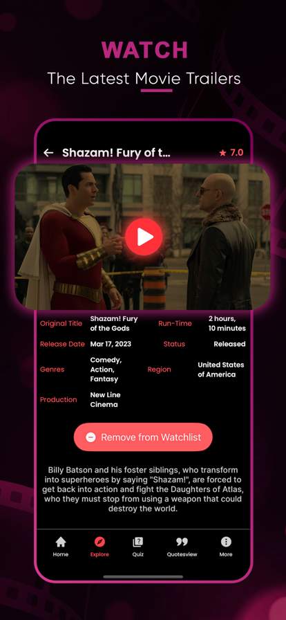 EventManager : Movies & Shows
