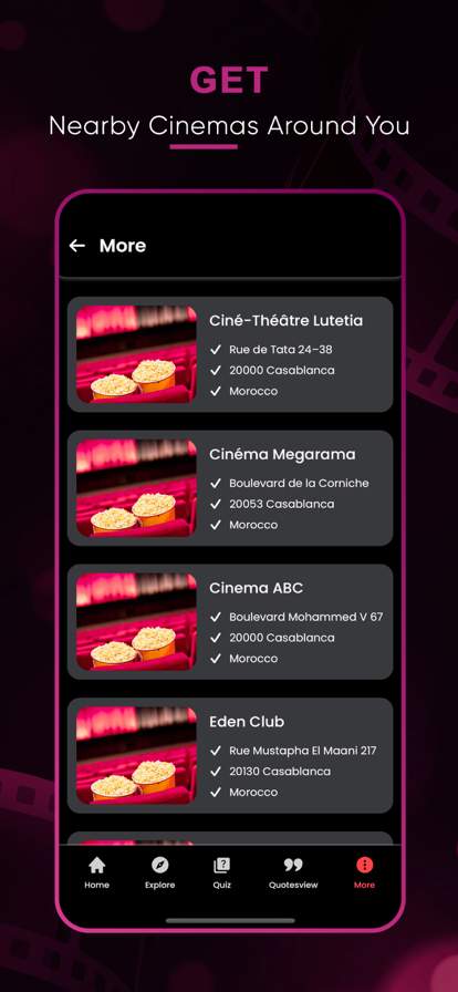 EventManager : Movies & Shows