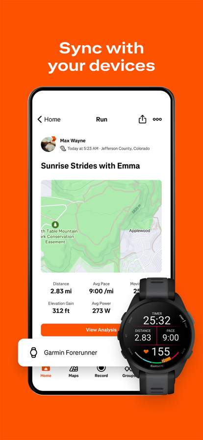 Strava: Run, Bike, Hike