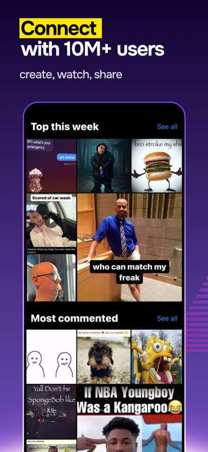 iFunny－vine videos，movie memes