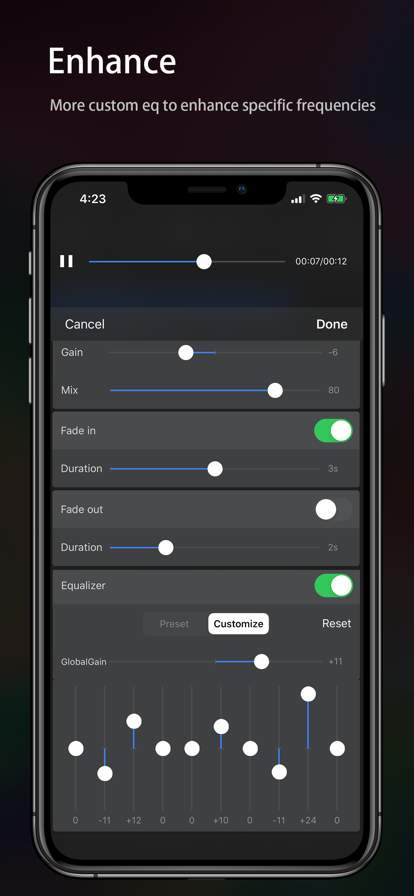 Audio Editor - Music editor