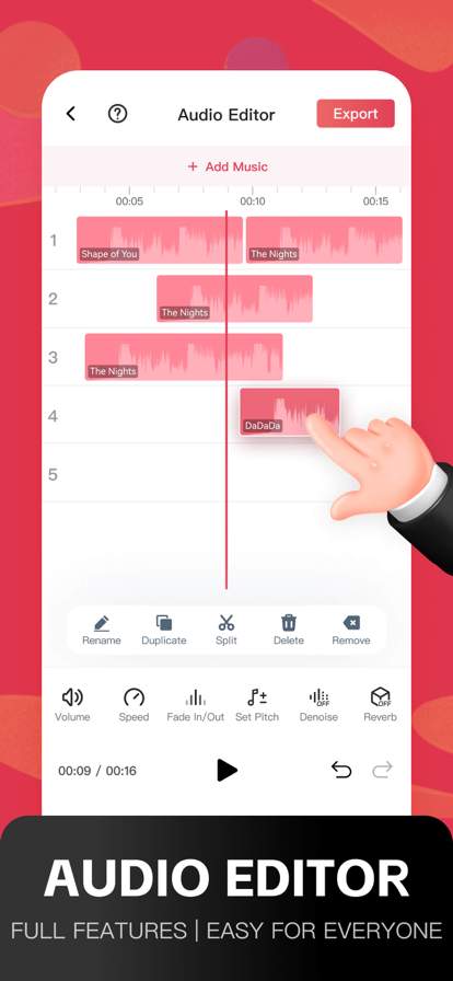 Audio Editor: MP3 Converter