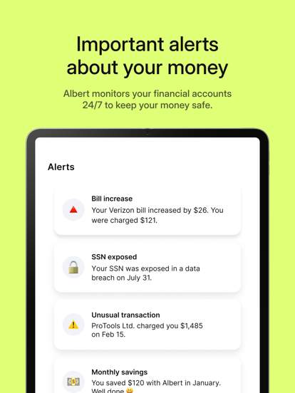 Albert: Budgeting and Banking