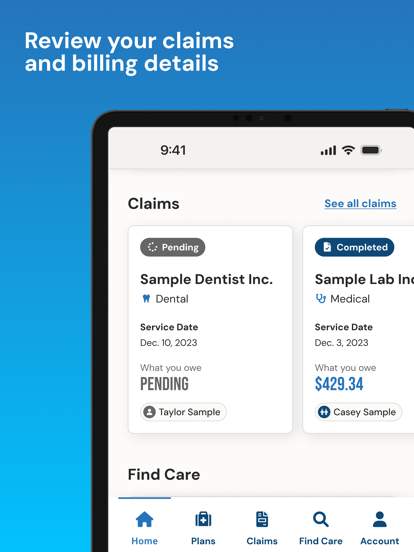 BCBSMA MyBlue Member App