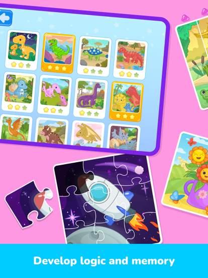 Kids puzzle games 3+ year olds