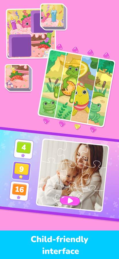 Kids puzzle games 3+ year olds