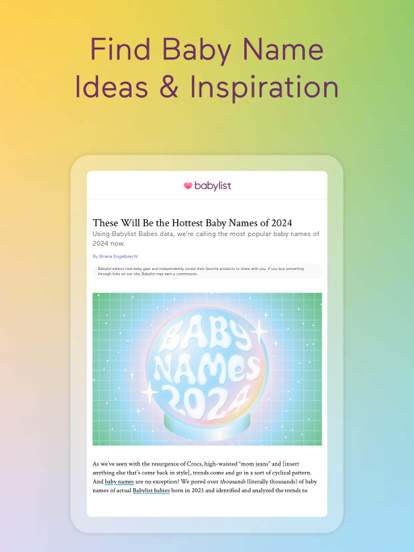 Babylist Baby Registry