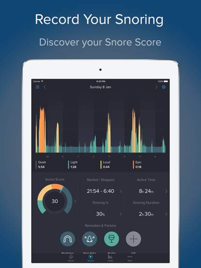 SnoreLab : Record Your Snoring