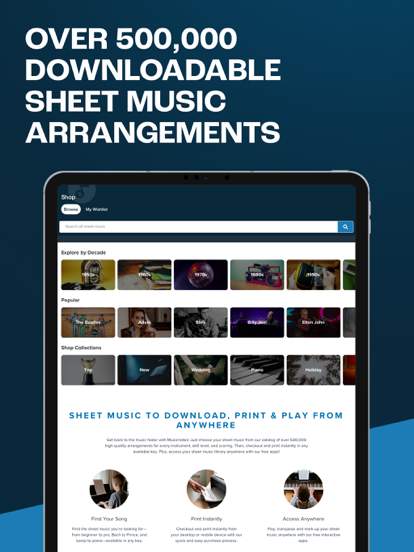 Musicnotes: Sheet Music Player