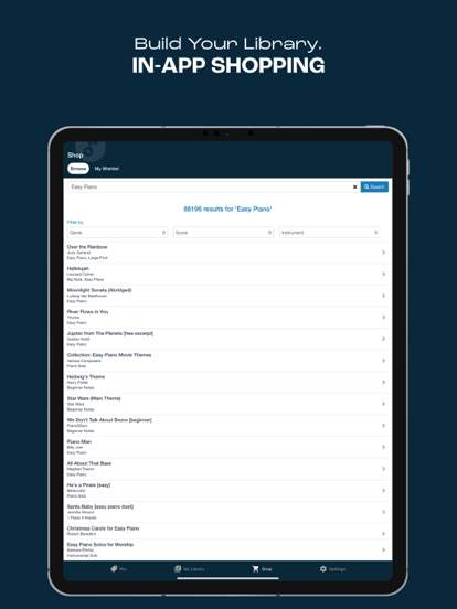 Musicnotes: Sheet Music Player