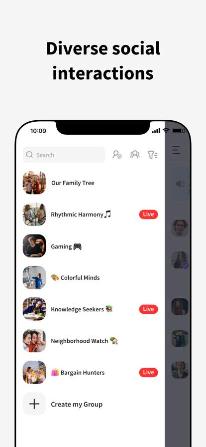 Fambase: Live & Group Chat