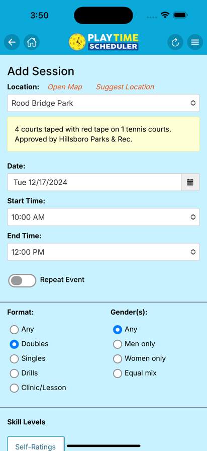 PlayTime Scheduler