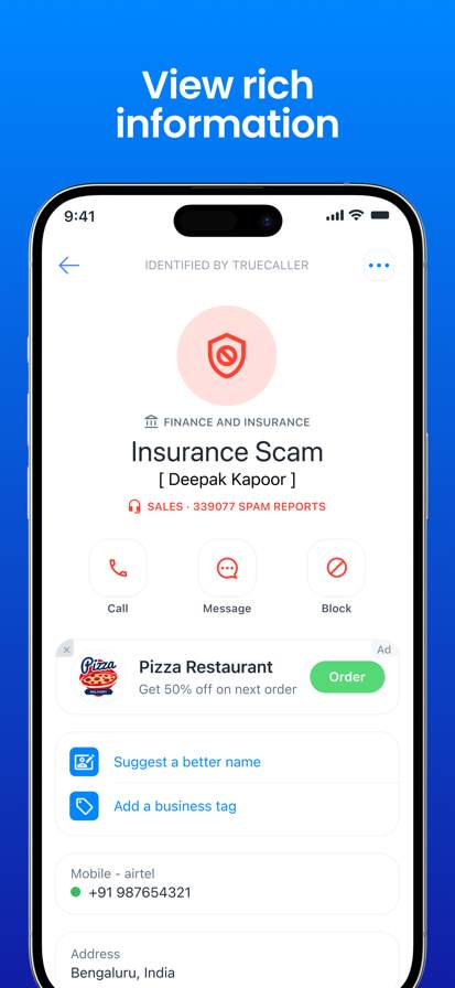 Truecaller: Number & Caller ID
