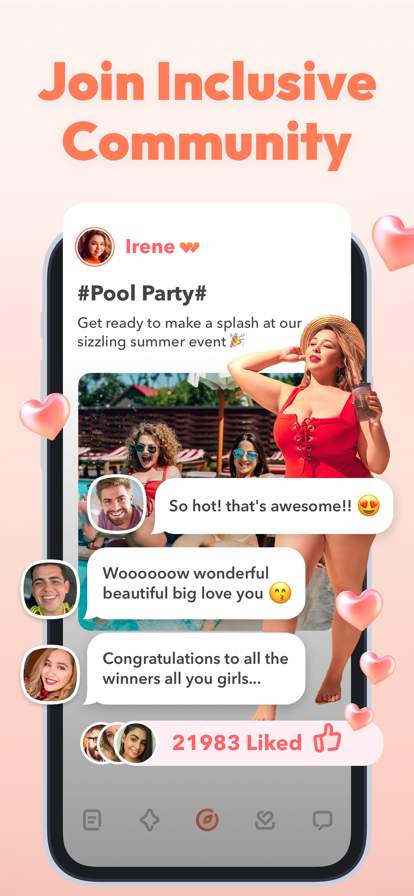 Dating, Meet Curvy - WooPlus