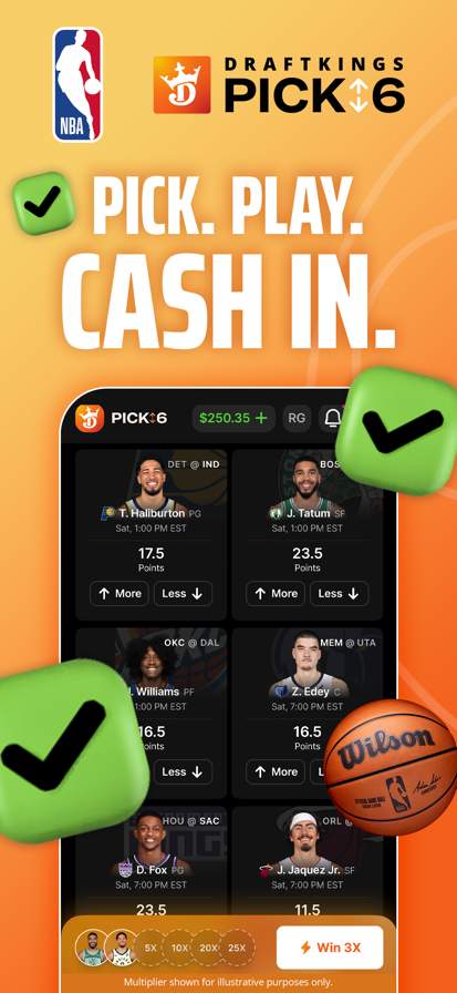 DraftKings Pick6: Fantasy Game