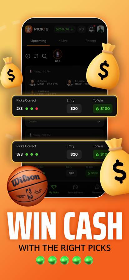 DraftKings Pick6: Fantasy Game