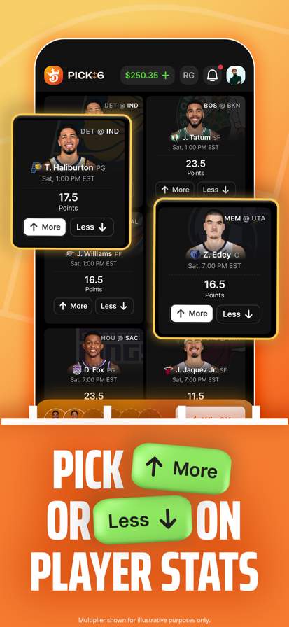 DraftKings Pick6: Fantasy Game