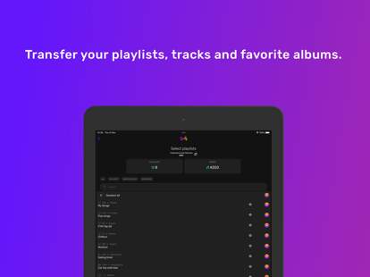 Free Your Music Move Playlists