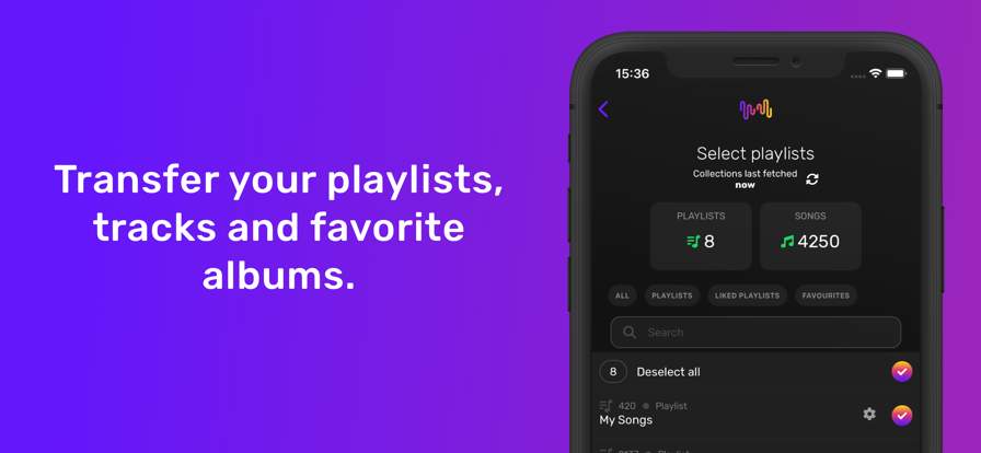 Free Your Music Move Playlists