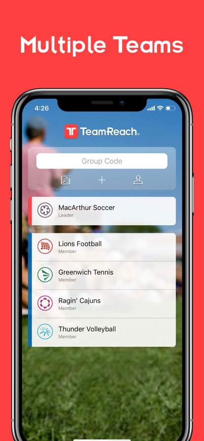 TeamReach – Your Team App