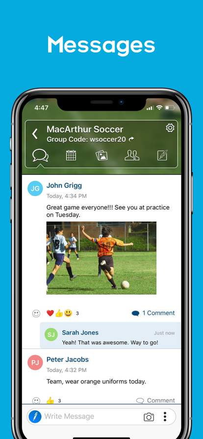 TeamReach – Your Team App