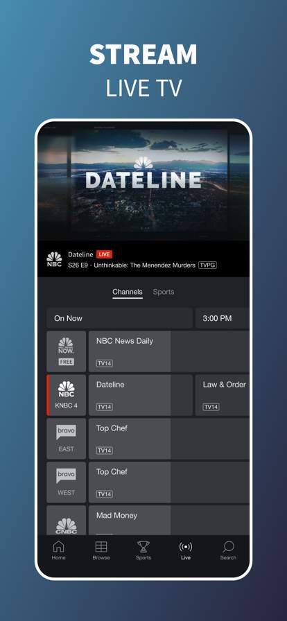 The NBC App – Stream TV Shows