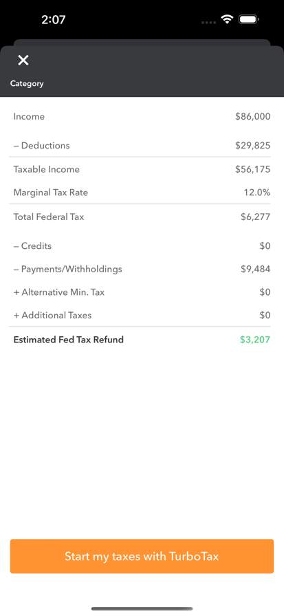 TaxCaster: Tax Calculator
