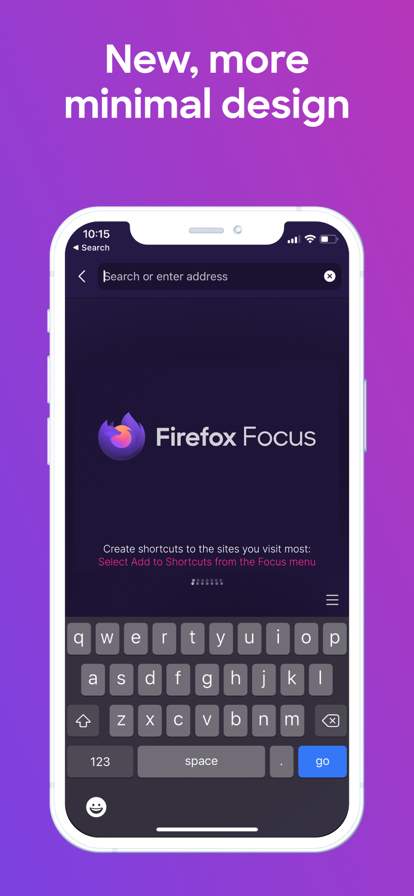 Firefox Focus: Privacy browser