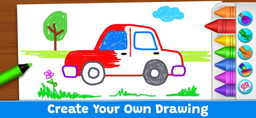 Coloring Games: Painting, Glow