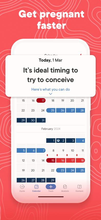 Clue Period Tracker & Calendar