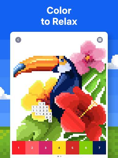 Pixel Art - Color by Number