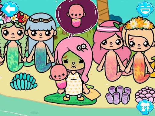 Mermaid Games: Princess Salon