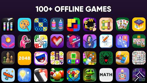 100+ Offline Games No WiFi Fun