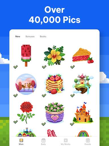Pixel Art - Color by Number