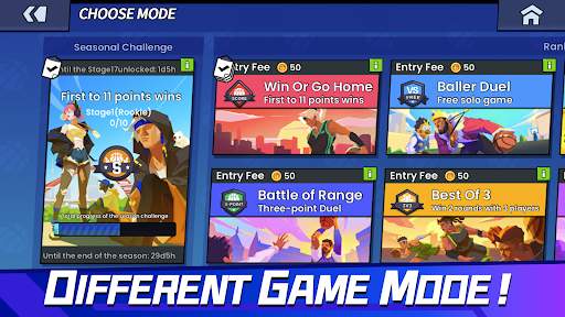 Basketball Duel:Online 1V1