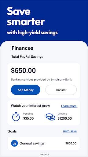 PayPal - Pay, Send, Save