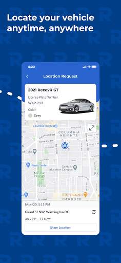 RecovR: Vehicle Theft Recovery
