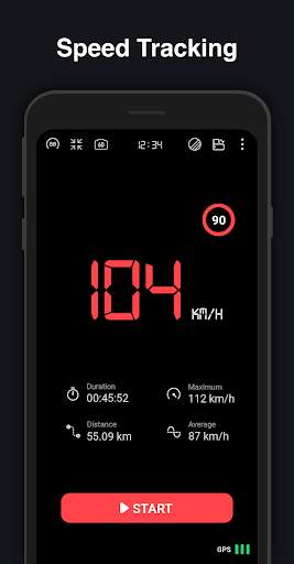 GPS Speedometer : Odometer HUD