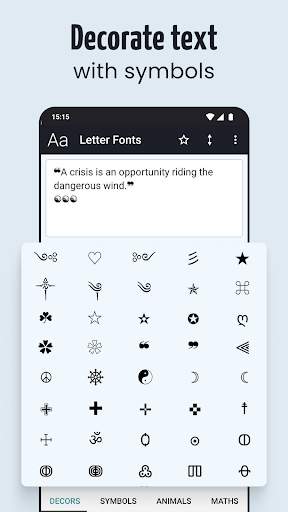 Letter Fonts - Stylish Text