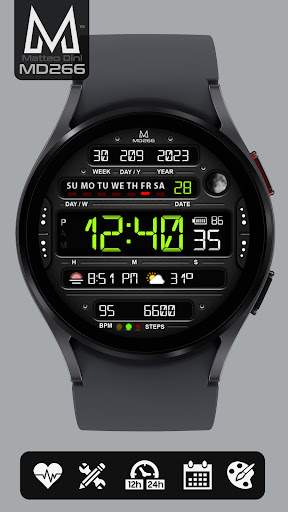 MD266 Classic Watch Face