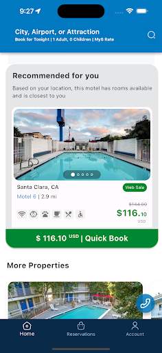 My6 - Book & Save on Motel6