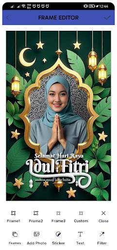 EID Mubarak Photo Maker 2025